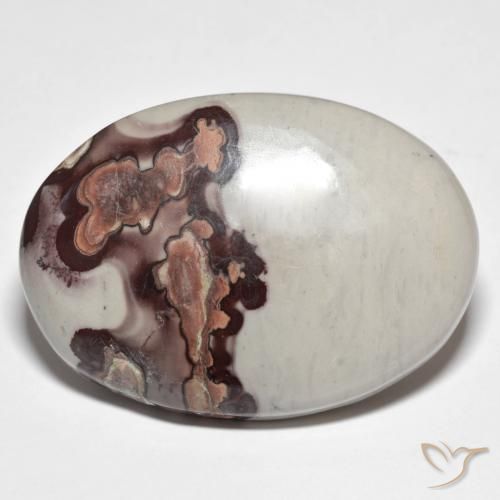 47.57ct Naturel Multicolore Jaspe, ovale, Opaque