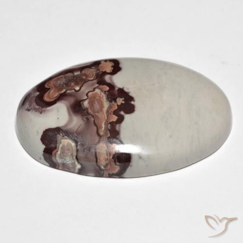 Jaspe Multicolore naturelle ovale, 47.57 ct, Opaque