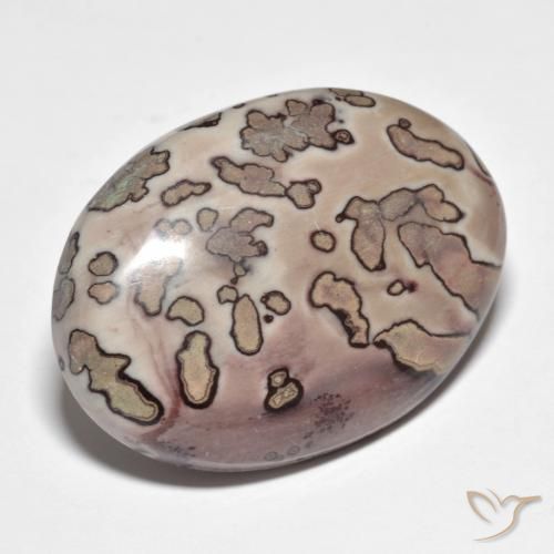 Jaspe Multicolore naturelle ovale, 40.12 ct, Opaque