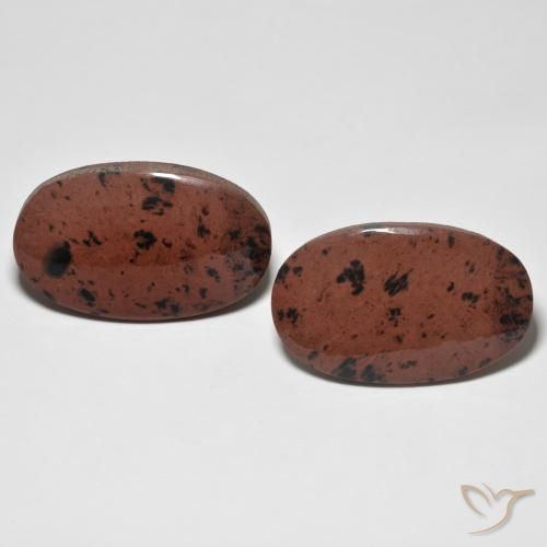 24.20ctw Naturel Multicolore Jaspe, ovale, Opaque