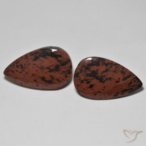 24.81ctw Naturel Multicolore Jaspe, En forme de poire, Opaque
