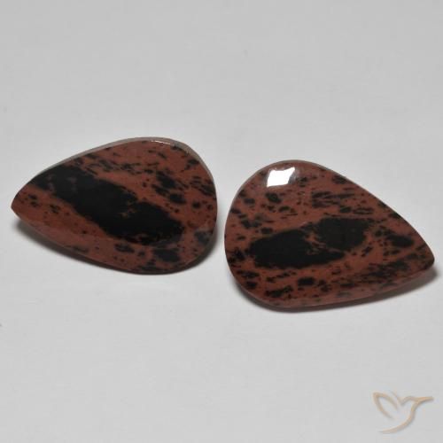 17.35ctw Naturel Multicolore Jaspe, En forme de poire, Opaque