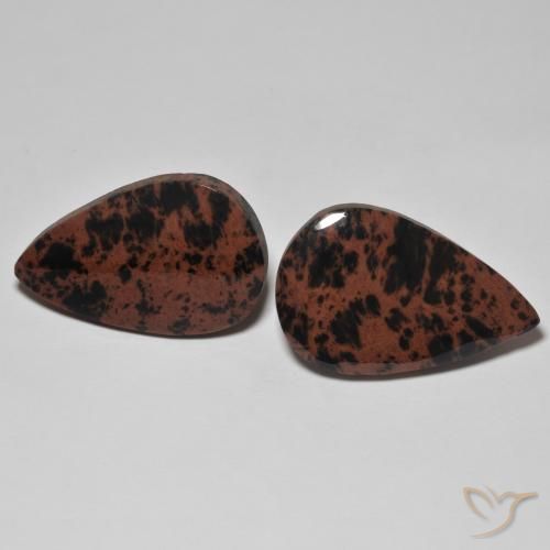 26.08ctw Naturel Multicolore Jaspe, En forme de poire, Opaque