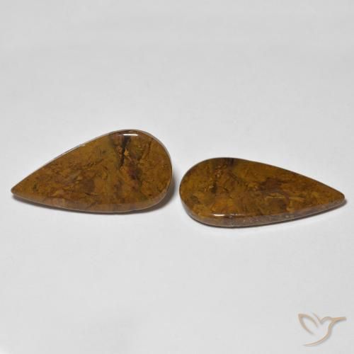 Shop natural 14.78ct Multicolore Jaspe gems, En forme de poire, from Indonésie at GemSelect. In stock, global shipping!