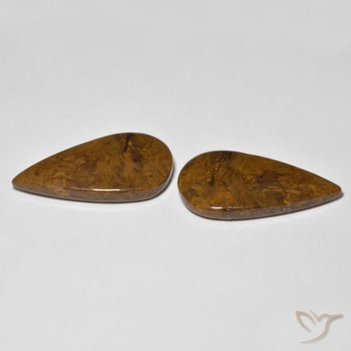 Shop natural 14.78ct Multicolore Jaspe gems, En forme de poire, from Indonésie at GemSelect. In stock, global shipping!
