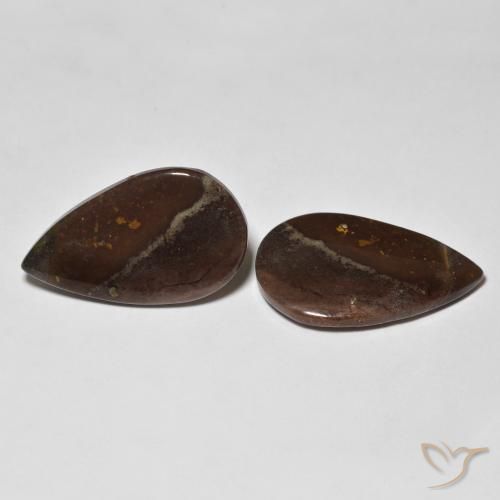 Shop natural 18.05ct Multicolore Jaspe gems, En forme de poire, from Indonésie at GemSelect. In stock, global shipping!