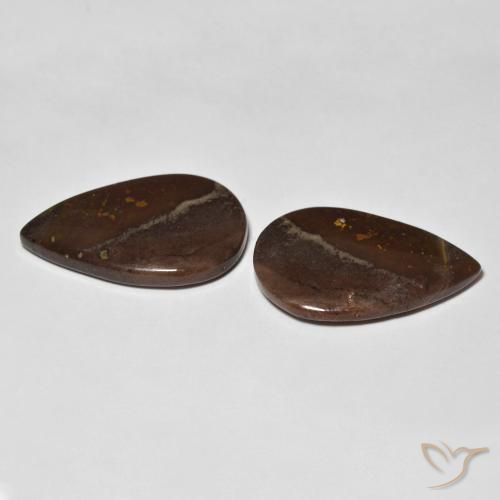 Shop natural 18.05ct Multicolore Jaspe gems, En forme de poire, from Indonésie at GemSelect. In stock, global shipping!