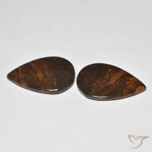 Shop natural 11.59ct Multicolore Jaspe gems, En forme de poire, from Indonésie at GemSelect. In stock, global shipping!