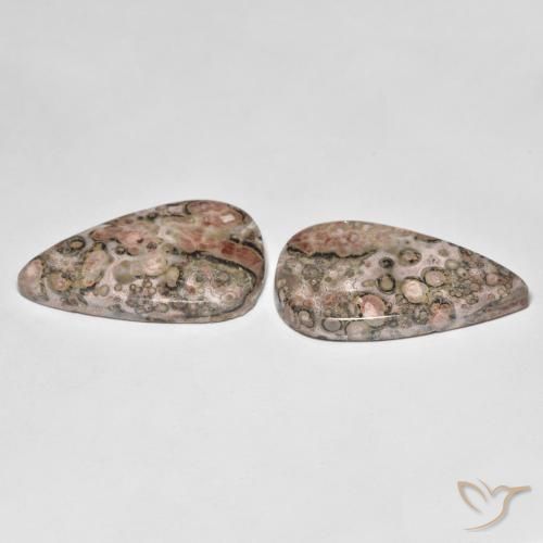 Shop natural 26.15ct Multicolore Jaspe gems, En forme de poire, from Indonésie at GemSelect. In stock, global shipping!