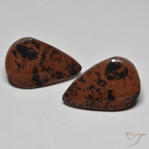15.36ctw Naturel Multicolore Jaspe, En forme de poire, Opaque