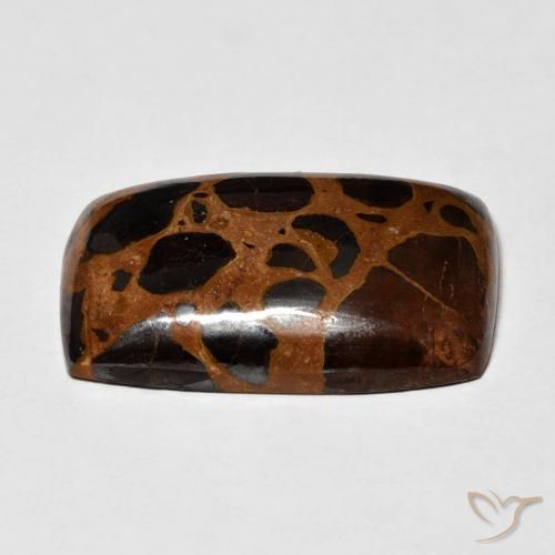 Jaspe Multicolore naturelle Coussin, 22.00 ct, Opaque