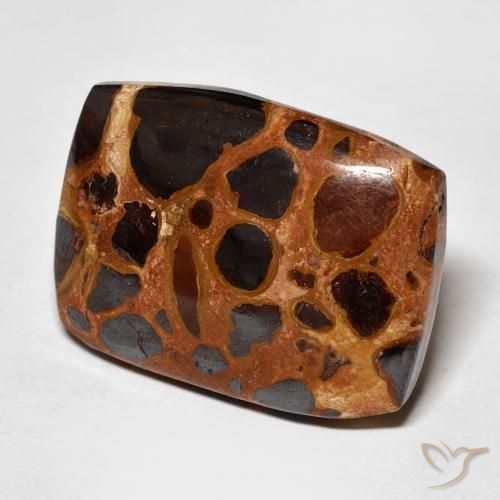 Jaspe Multicolore naturelle Coussin, 18.87 ct, Opaque
