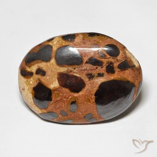 15.22ct Naturel Multicolore Jaspe, ovale, Opaque
