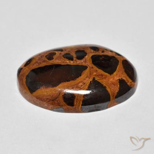 Jaspe Multicolore naturelle ovale, 17.26 ct, Opaque