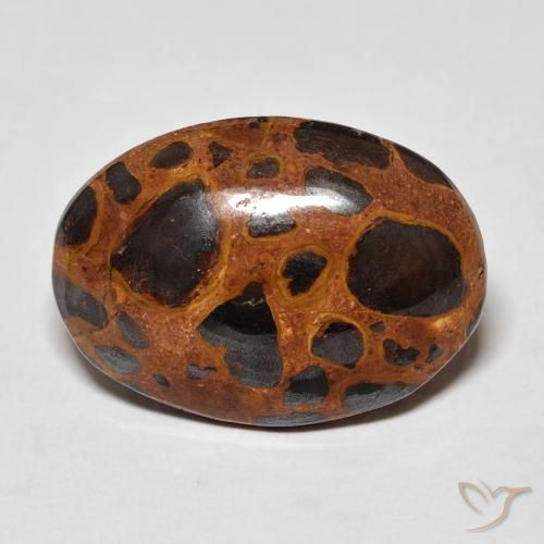13.01ct Naturel Multicolore Jaspe, ovale, Opaque