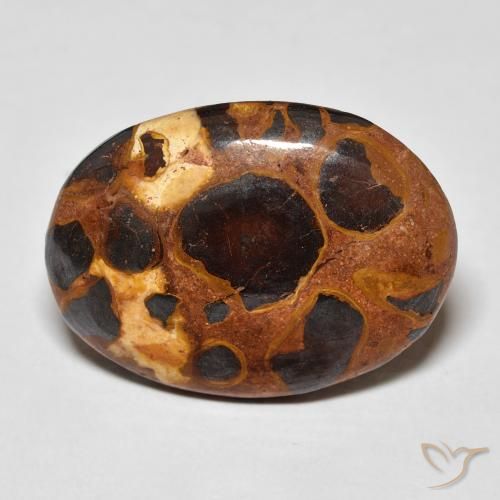 14.20ct Naturel Multicolore Jaspe, ovale, Opaque