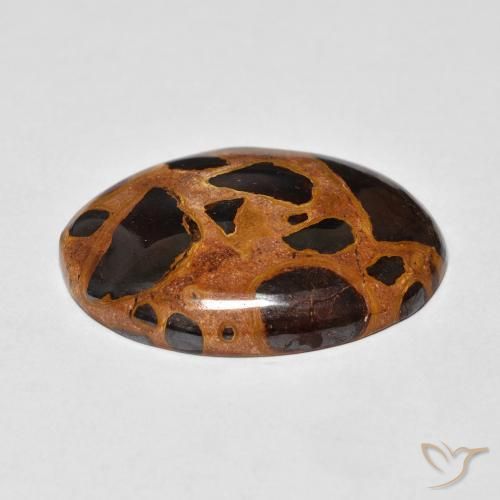 Jaspe Multicolore naturelle ovale, 18.67 ct, Opaque