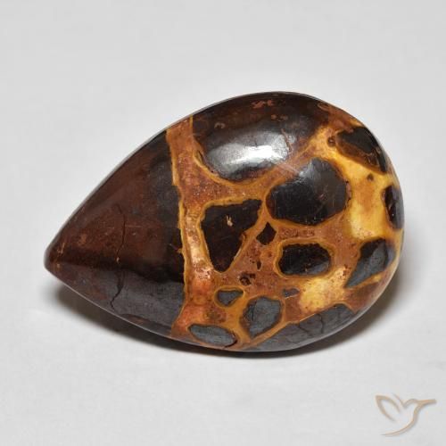 17.96ct Naturel Multicolore Jaspe, En forme de poire, Opaque