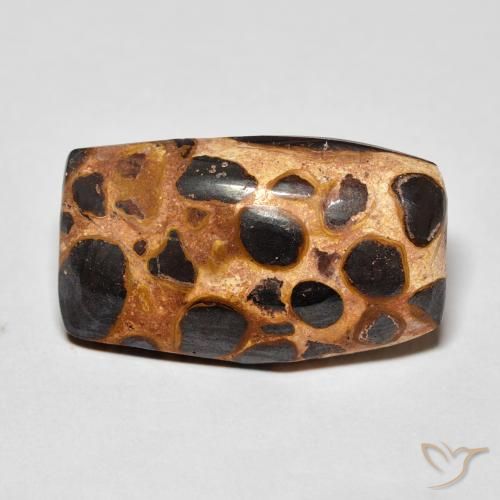 15.23ct Naturel Multicolore Jaspe, Coussin, Opaque