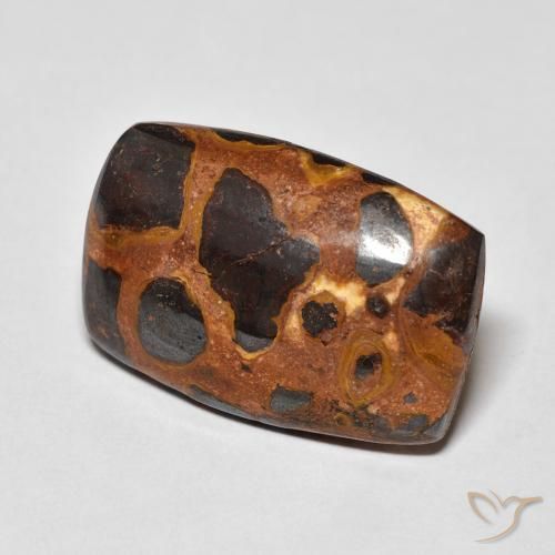 Jaspe Multicolore naturelle Coussin, 17.12 ct, Opaque