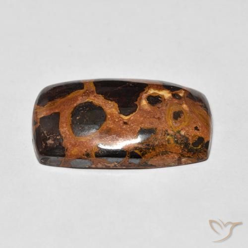 Jaspe Multicolore naturelle Coussin, 17.12 ct, Opaque