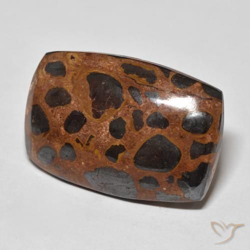 Jaspe Multicolore naturelle Coussin, 22.48 ct, Opaque