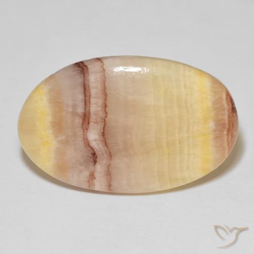 43.55ct Naturel Multicolore Jaspe, ovale, Opaque