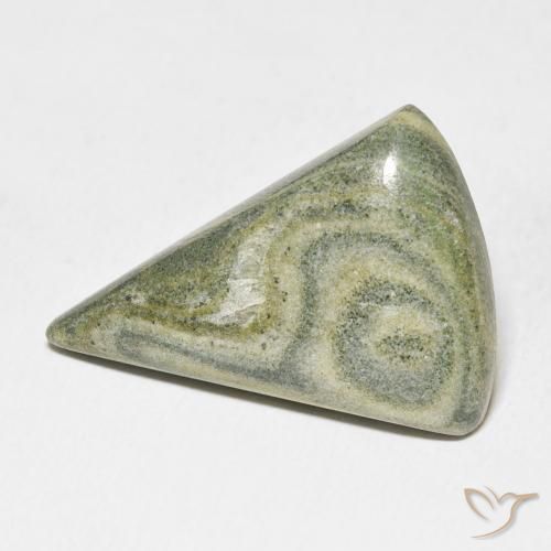 Jaspe Multicolore naturelle Trillion, 20.89 ct, Opaque