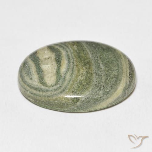 Jaspe Multicolore naturelle ovale, 30.96 ct, Opaque