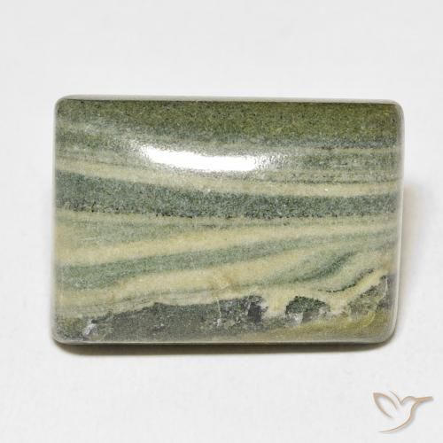 28.06ct Naturel Multicolore Jaspe, Baquette, Opaque, Photo A