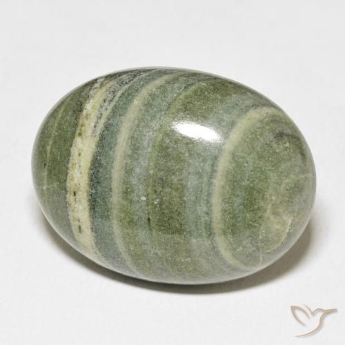 Jaspe Multicolore naturelle ovale, 46.02 ct, Opaque