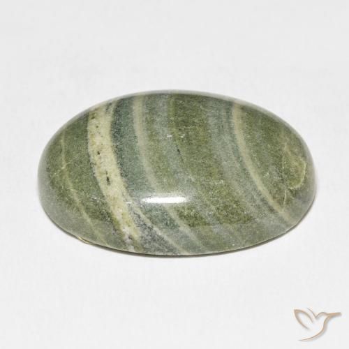 Jaspe Multicolore naturelle ovale, 46.02 ct, Opaque