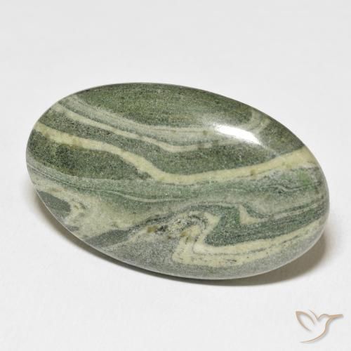 Jaspe Multicolore naturelle ovale, 50.14 ct, Opaque