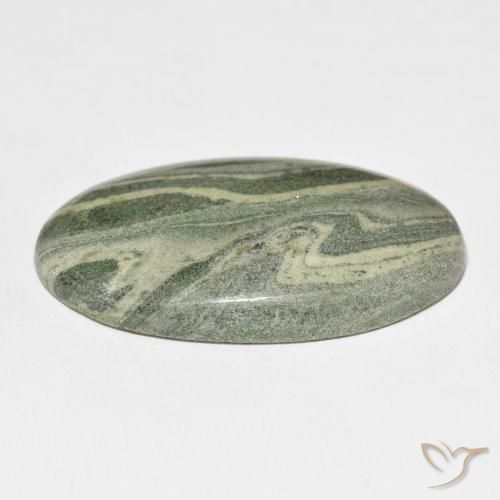 Jaspe Multicolore naturelle ovale, 50.14 ct, Opaque