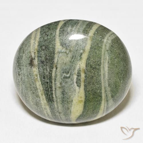 48.64ct Naturel Multicolore Jaspe, ovale, Opaque