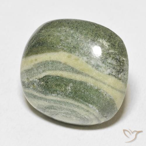 Jaspe Multicolore naturelle Coussin, 30.35 ct, Opaque