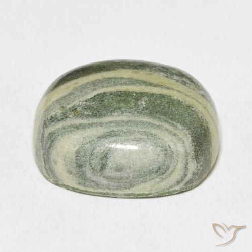 Jaspe Multicolore naturelle Coussin, 30.35 ct, Opaque