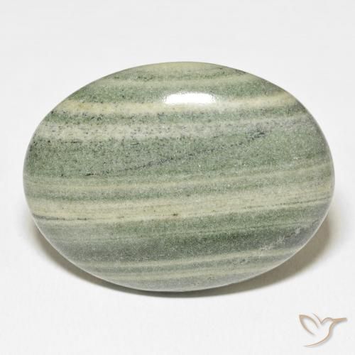 46.64ct Naturel Multicolore Jaspe, ovale, Opaque