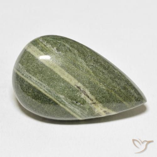 Jaspe Multicolore naturelle En forme de poire, 36.65 ct, Opaque
