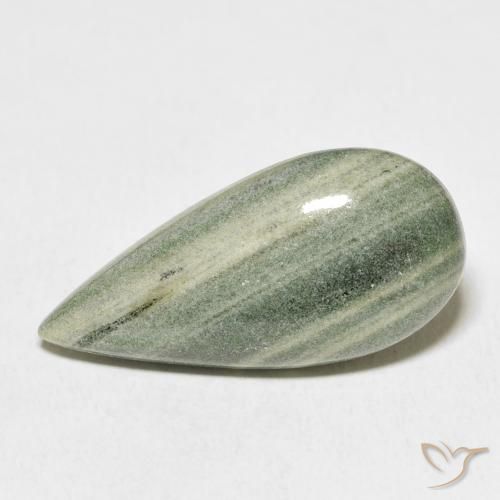 17.45ct Naturel Multicolore Jaspe, En forme de poire, Opaque