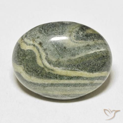 29.14ct Naturel Multicolore Jaspe, ovale, Opaque