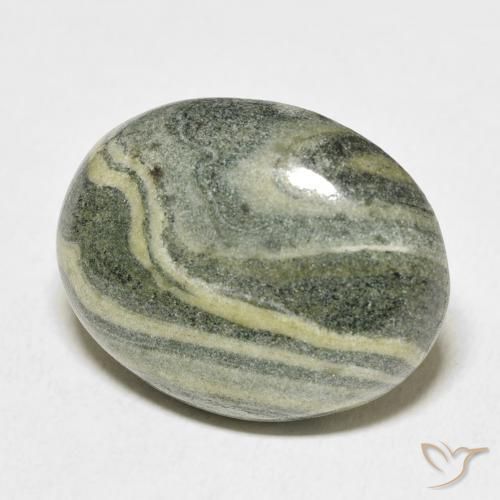 Jaspe Multicolore naturelle ovale, 29.14 ct, Opaque