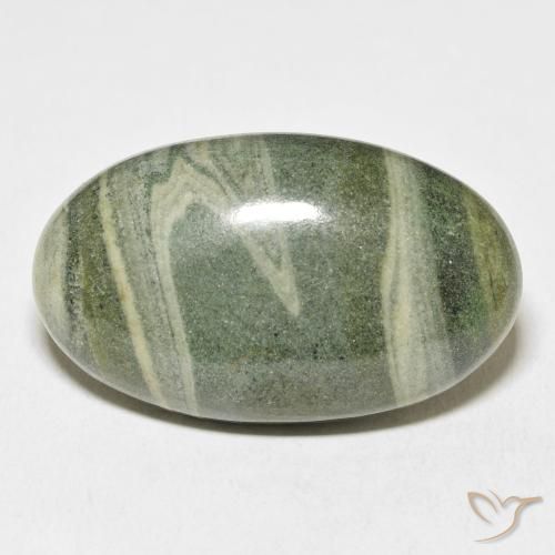 51.48ct Naturel Multicolore Jaspe, ovale, Opaque
