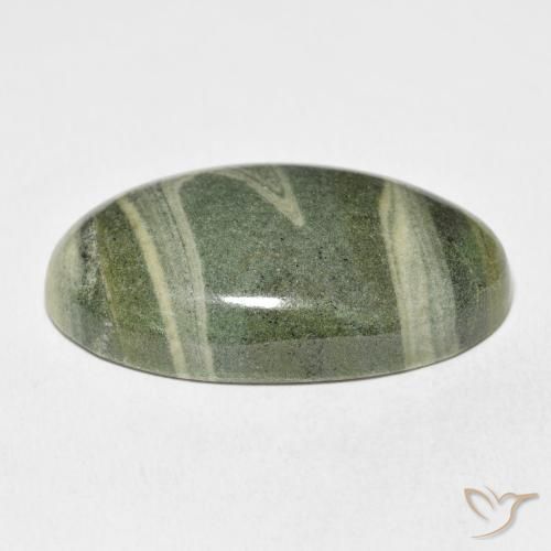 Jaspe Multicolore naturelle ovale, 51.48 ct, Opaque
