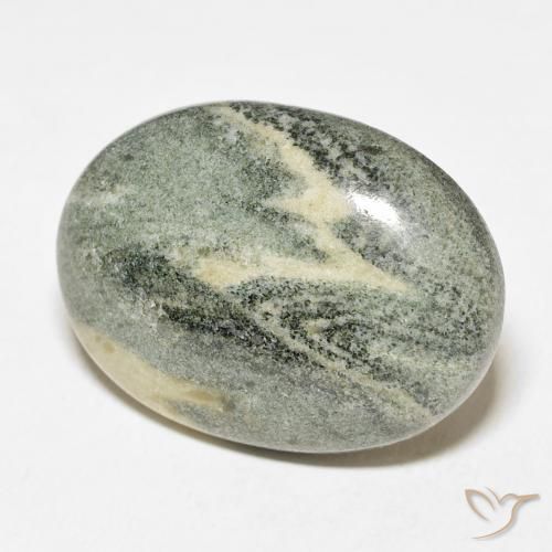 Jaspe Multicolore naturelle ovale, 33.27 ct, Opaque