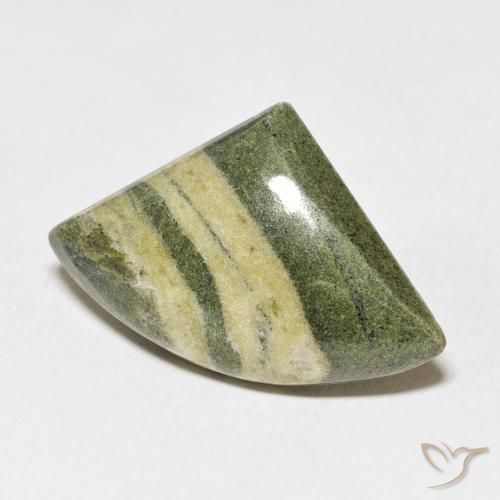 Jaspe Multicolore naturelle Trillion, 19.98 ct, Opaque