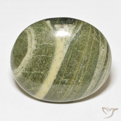 41.90ct Naturel Multicolore Jaspe, ovale, Opaque
