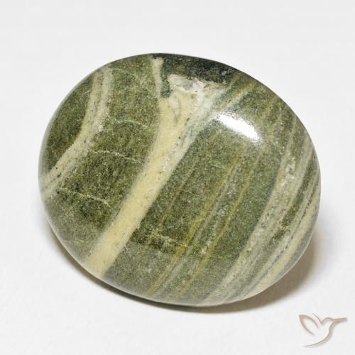 Jaspe Multicolore naturelle ovale, 41.90 ct, Opaque