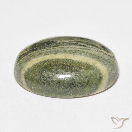 Jaspe Multicolore naturelle ovale, 30.55 ct, Opaque