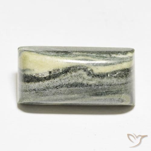 20.75ct Naturel Multicolore Jaspe, Baquette, Opaque